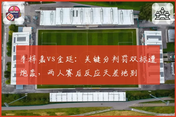 李梓嘉vs金廷：关键分判罚双标遭炮轰，两人赛后反应天差地别